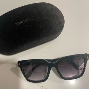 Tom Ford black sunglasses (with case!)